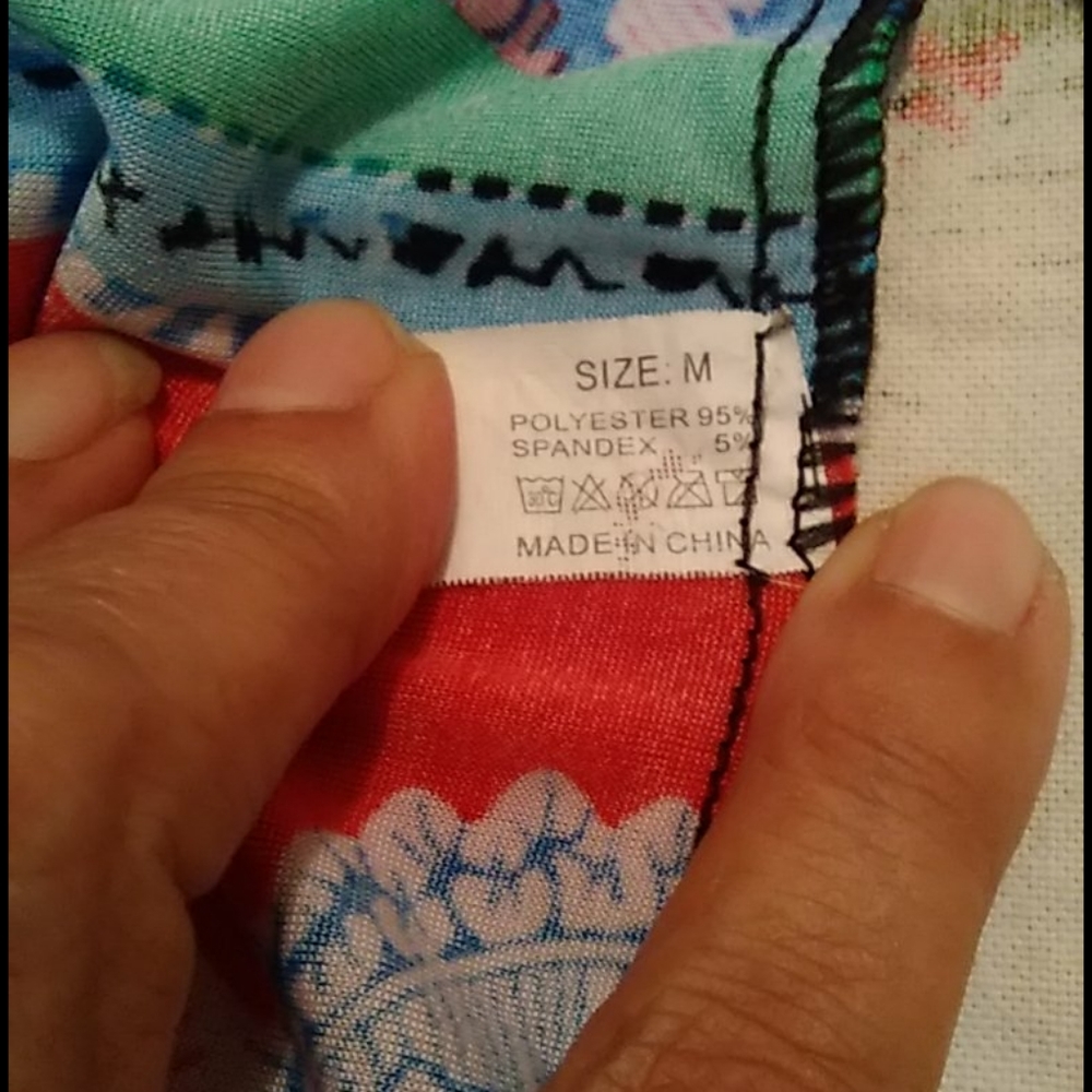 Colorful Sun Dress. Size M/L No Label - Picture 14 of 14